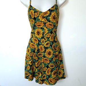 Elan Vintage Sunflower Dress